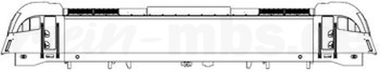 PIKO ET21615-01 - H0 - Gehäuse dekoriert mit Fenster